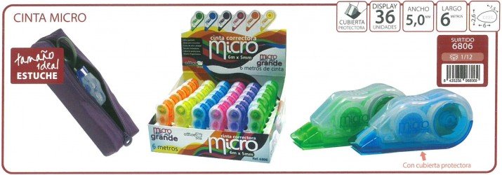 CORRECTOR CINTA MICRO