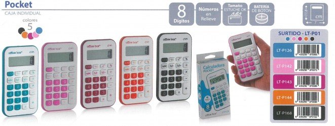 CALCULADORA POCKET